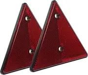 Emergency Road Sign 2pcs Car Safety Reflective Triangle Warning Sign for Cars Driveway Reflectors Roadside Safety