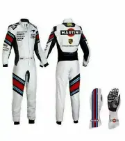 MARTINI GO KART RACE SUIT CIK/FIA LEVEL 2 APPROVED With Gloves