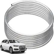 3/8 Oil Lines Hose - Aluminum Coiled Tubing Seamless Round Pipe | Refrigeration Tubing Automotive Oil Pipe 25 Feet Roll 3003 Grade Aluminium Tubing Lines