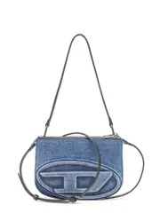 [Diesel] Diesel-1dr Twin Denim Crossbody Bag-Donna OS