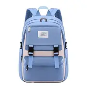 Teenager's Waterproof School Backpack with Large Capacity and Multi-Compartment Design – Stylish Travel Daily Bag for Girls and Boys