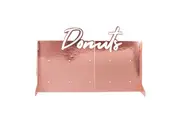 Mix it Up Donut Wall Rose Gold Foiled