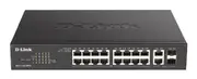 D-Link 18-Port Gigabit Smart Managed PoE Switch with 16 PoE and 2 Combo GE/SFP DGS-1100-18PV2