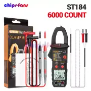 ANENG ST184 Backlight Digital Clamp Meter Multimeter AC/DC Voltage Current 6000