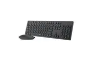 Rapoo X260S Wireless Optical Mouse & Keyboard Black [X260S-BLACK]