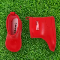 在飛比找momo購物網優惠-【日本Kids Foret】兒童雨鞋(B81824R 紅色)