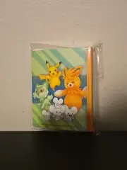 Pikachu Adventure Chest Mini Binder Paldea Portfolio Card Holder