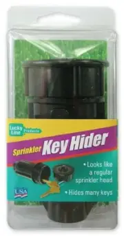 Lucky Line 91901 Sprinkler Key Hider Black 1 Per Card