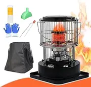 Kerosene Stove Heater,6L Portable Kerosene Heater,2600W Mobile Petroleum Non Electric Heater Camping Stove,Paraffin Heaters for Patio,Outdoor Camping Cooker