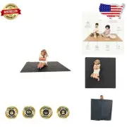 54" Protective Baby Floor Mat - Soft, Foldable & Safe for Indoor/Outdoor Play