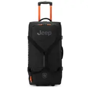 Jeep 73 cm 2-Wheel Rolling Duffle Bag - Black (JS005A)