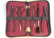 KANESHIN bonsai steel tool set #175A 6pcs Scissors Tweezers etc. for Mini bonsai