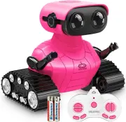 Robot for Kids Toy-Rechargeable Remote Control Robot Toys,Toy with Music and LED
