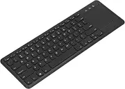 Wireless Keyboard with Touchpad, 2.4G Portable Compact 78 Keys Keyboard, Multi Touch Navigation Trackpad, for Windows//OS X, for PC Laptop Tablets Phones