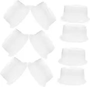 10pcs Hat Support Hat Display Baseball Cap Shaper Cap Support Transparent Plastic