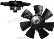 PORSCHE (1989-1998) Auxiliary Fan for Front A/C Condenser JP GROUP DANSK (for: Porsche)