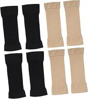 SOESFOUFU Arm Shaperwear 4 Pairs Slimming Arm Wraps Elastic Compression Sleeves for Women