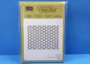(1 pc) Stampin' UP! Sizzix Big Shot HEXAGON DYNAMIC Embossing Folder, 143231 NIP