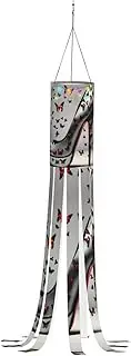 Halloween Garden Butterfly High Heel Windsock Lights Halloween Lighted Windsock for Patio Yard Pathway Party Decor