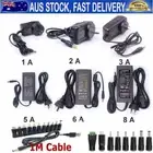 AC/DC Power Supply Adapter 12V 5V 24V USB Charger For LED Strip Lights With Tips