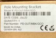 Microchip Pole Mounting Bracket PD-OUT MBK GCO ✅❤️️✅❤️️ NEW! ✅❤️️✅❤️️