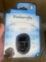 Baskerville Ultra Basket Muzzle, Sz 1. Length 6cm(2.25") Circumference 22cm(8.5"