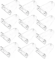 HYTROVE Blinds Brackets Replacement 12 Pcs Venetian Blind Hold Down Clips for Shades Windows Doors Rv