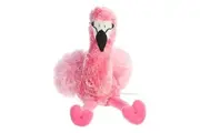 Aurora Adorable Mini Flopsie Flavia Stuffed Animal - Playful Ease - Timeless Companions - Pink 8 Inches
