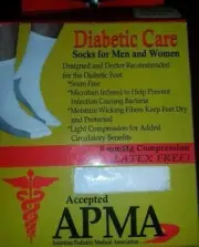 Fit Rite Socks 8 mmHg Compression Latex Free Medium White