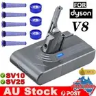 9000mAh Battery For Dyson V8 Absolute V8 Animal SV10 SV25 Replacement