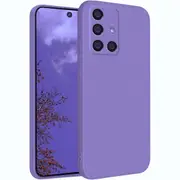 MCC For Samsung Galaxy A51 Soft Liquid Silicone Shockproof Case Cover A515 [Dark Purple]