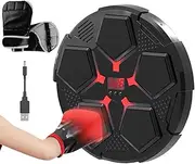 Punching Trainer Machine, Music Boxing Trainer with LED Light, Home Workout Equipment with 6 Speed Tool for Women Girls Boys Youth Teens