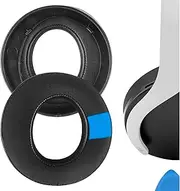 Geekria Sport Cooling Gel Replacement Ear Pads Compatible with Sony PlayStation 5 Pulse 3D PS5 Wireless Headphones, Ear Cushions (Black)