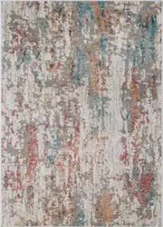 Mediterranean Bonifacio in Multi Plush Rug