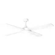 52″ (1320mm) Tempest AC Ceiling Fan Available in White, Silver or Black