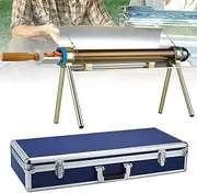 Portable Parabolic Solar Cooker, Solar Oven, Outdoor Ovens,Solar Cooker Stove Kits, 120-300℃ / 248~626℉,Concentrating Solar Cooker, for Outdoor Camp Travel, Environmentally Friendly and Healthy