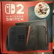 Nintendo Switch 2 Handheld Console System with Mario Kart World Bundle New