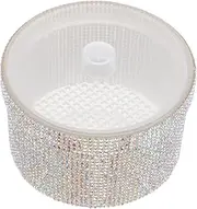 SHERCHPRY Durable Plastic Sterilizer Case for Manicure Tools Includes Soaking Bowls and Tweezers for Salon and Home Use Easy to Maintain Nail Accessories