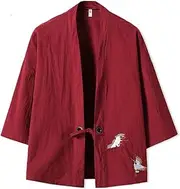[Bewellan] Embroidery Kimono Harajuku Japanese Style Plus Size Men Costume Yukata Asian Clothes Cardigan Women Jacket