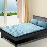 [Royal Sleep] King Size Cool Gel Memory Foam Mattress Topper Bam