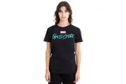 Spider-Man Unisex Adult Ghost-Spider Logo T-Shirt (Black) - UTTV19227