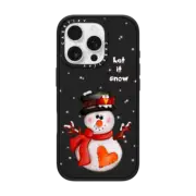 iPhone 16 Pro Impact Case MagSafe Compatible Snowman