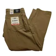 Dockers Pants Men's 33x30 Beige Go Jean Cut Straight Fit Performance Stretch