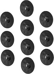 SUPVOX 10pcs Tabletop Foosball Bushings Durable Plastic Bearing Rods for Standard Foosball Tables Design Efficient Replacement Parts for Fun Games Accessories