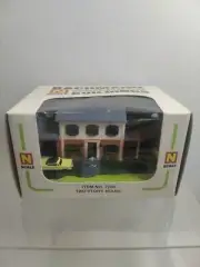 N Scale Bachmann 2 Two story house Home # 7204 Model Train Railroad RR