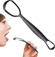 Tongue Cleaner For Adults | Stainless Steel Tongue Scrubber,Fan-Shaped Design Reduce Bad Breath Improve Oral Hygiene Daily Cleaning Travel-Friendly Oral Care For Family Use