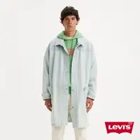 在飛比找momo購物網優惠-【LEVIS 官方旗艦】男款 西部丹寧牛仔大衣外套 / 內裡