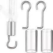 Wand Wire and Sleeve Collar for Horizontal Mini Blinds Wand Replacement with Hoo
