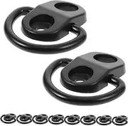 FELTECHELECTR 10pcs Car Trunk Tie Down Anchors Cargo Hook Trailer Tie Down Rings for Secure Luggage Storage and Organization Easy Installation for Enhanced Trunk Usability