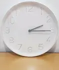IKEA TROMMA Silent Quartz Movement Wall Clock 25cm Home Office Kitchen Bedroom